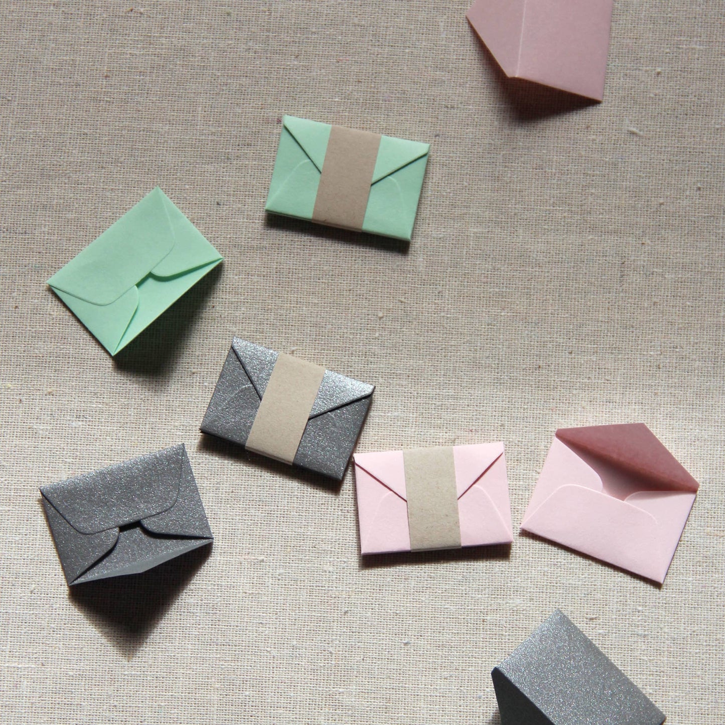 {Lemon Drop Papers} Tiny Loves Notes :: Set of 12 :: April Showers