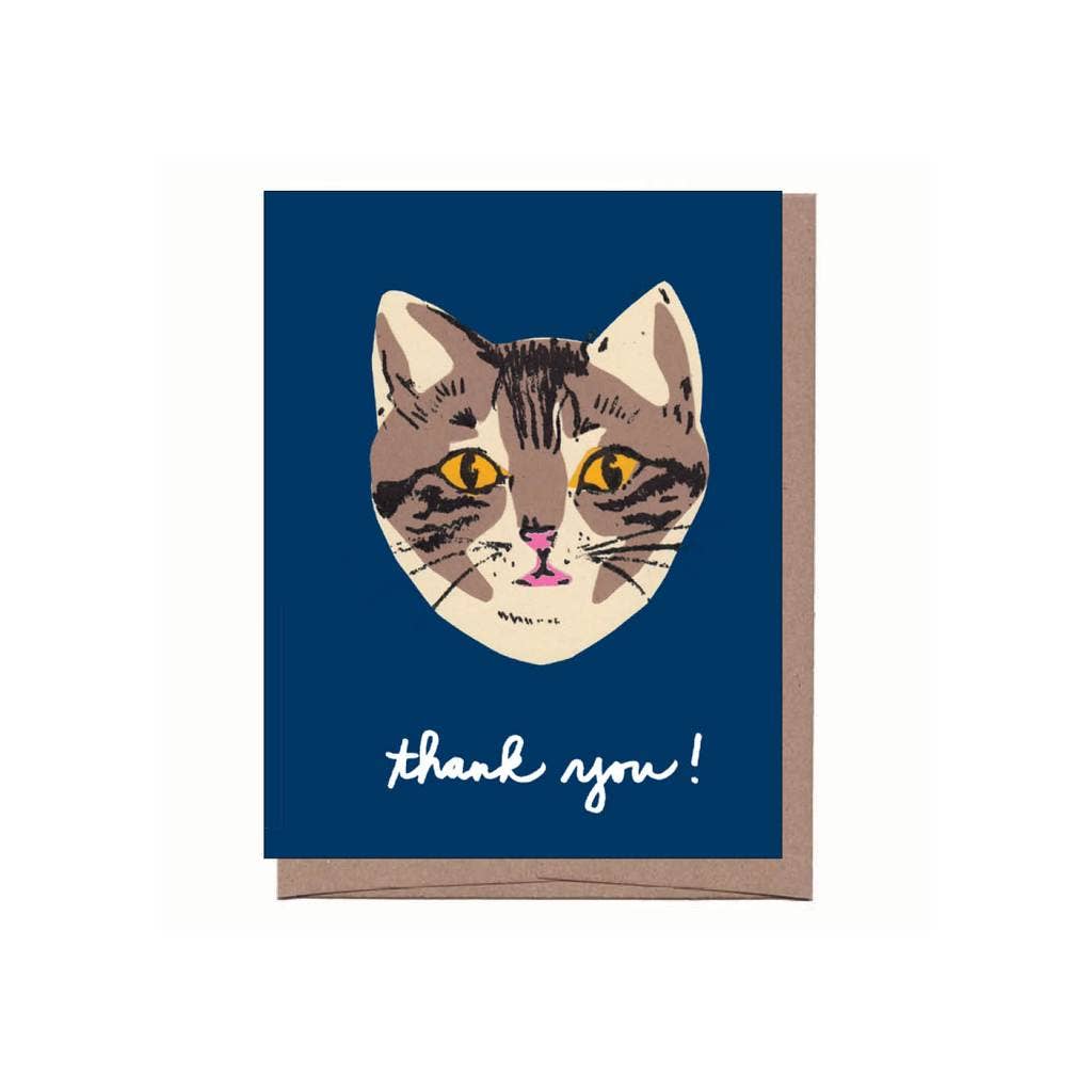 {La Familia Green} Cat Thank You Notecards :: Set of 6