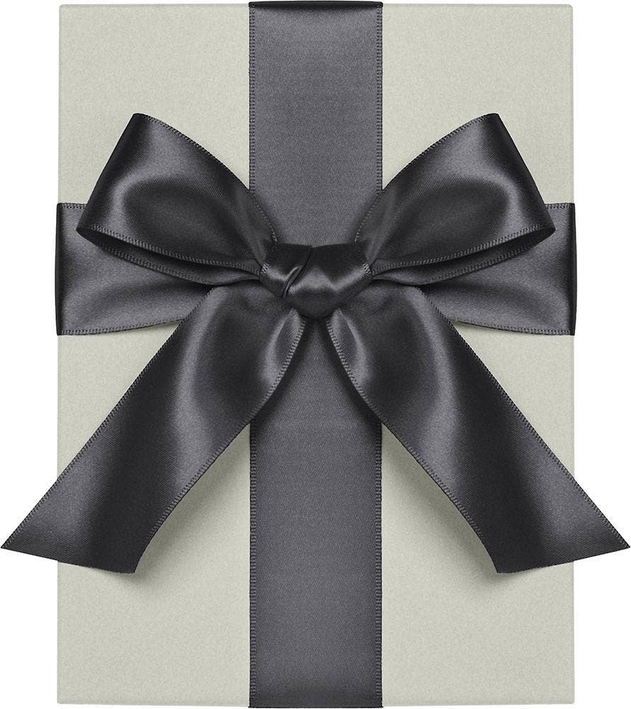 {Waste Not Paper} Satin Ribbon :: 1" Width :: Black