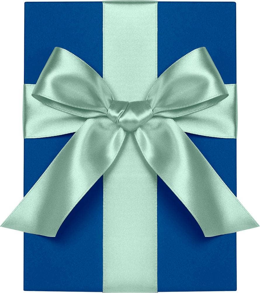 {Waste Not Paper} Satin Ribbon :: 1" Width :: Pool