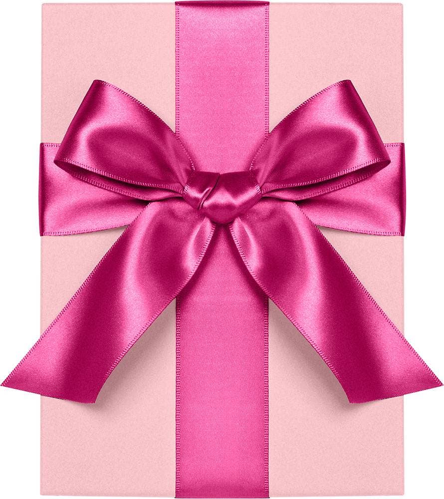 {Waste Not Paper} Satin Ribbon :: 1" Width :: Fuchsia