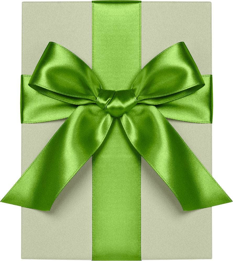 {Waste Not Paper} Satin Ribbon :: 1" Width :: Clover