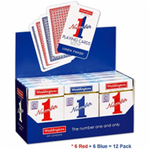 Waddington Playing Cards 12x12's