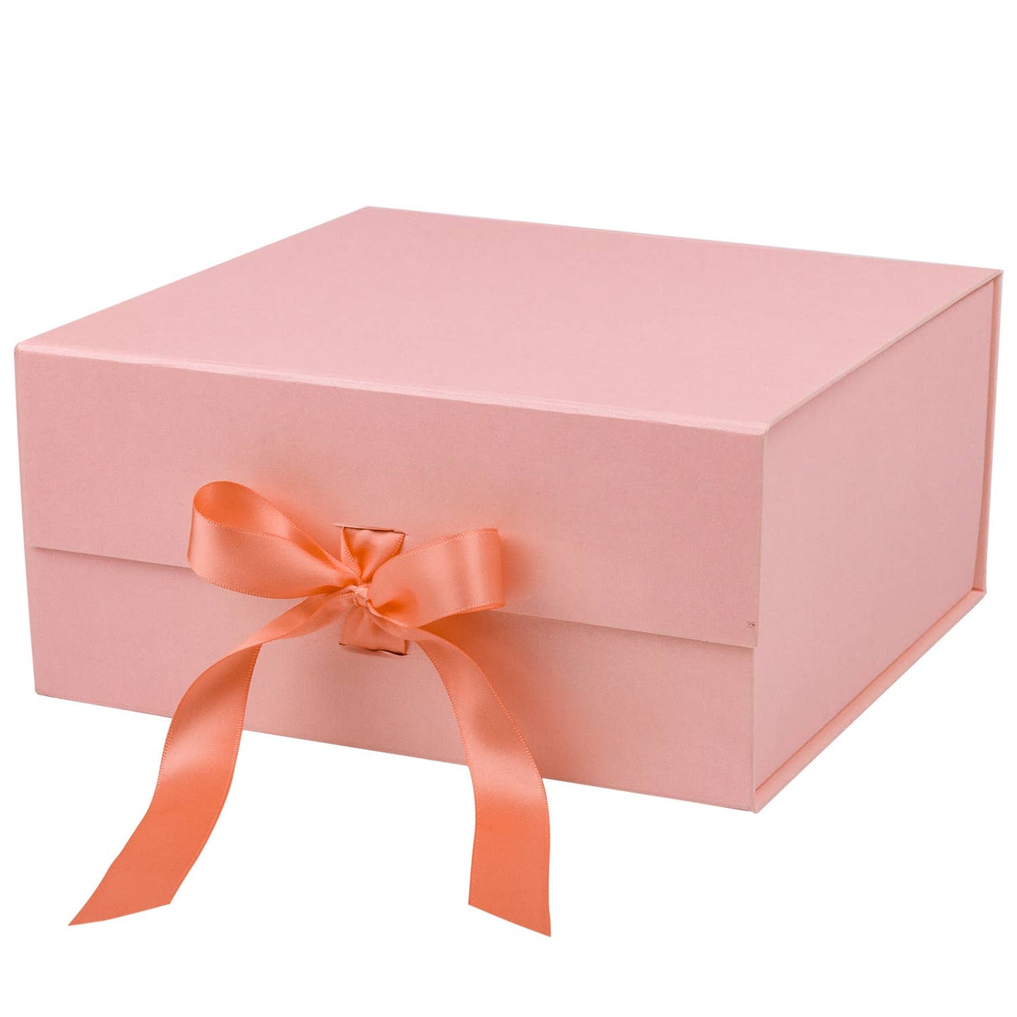 {Wrapaholic} Magnetic Closure Box with Satin Ribbon :: Pink