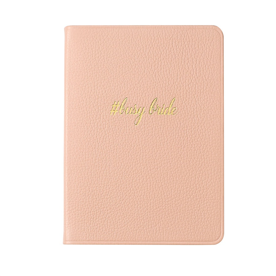 Busy Bride Medium Leather Travel Journal
