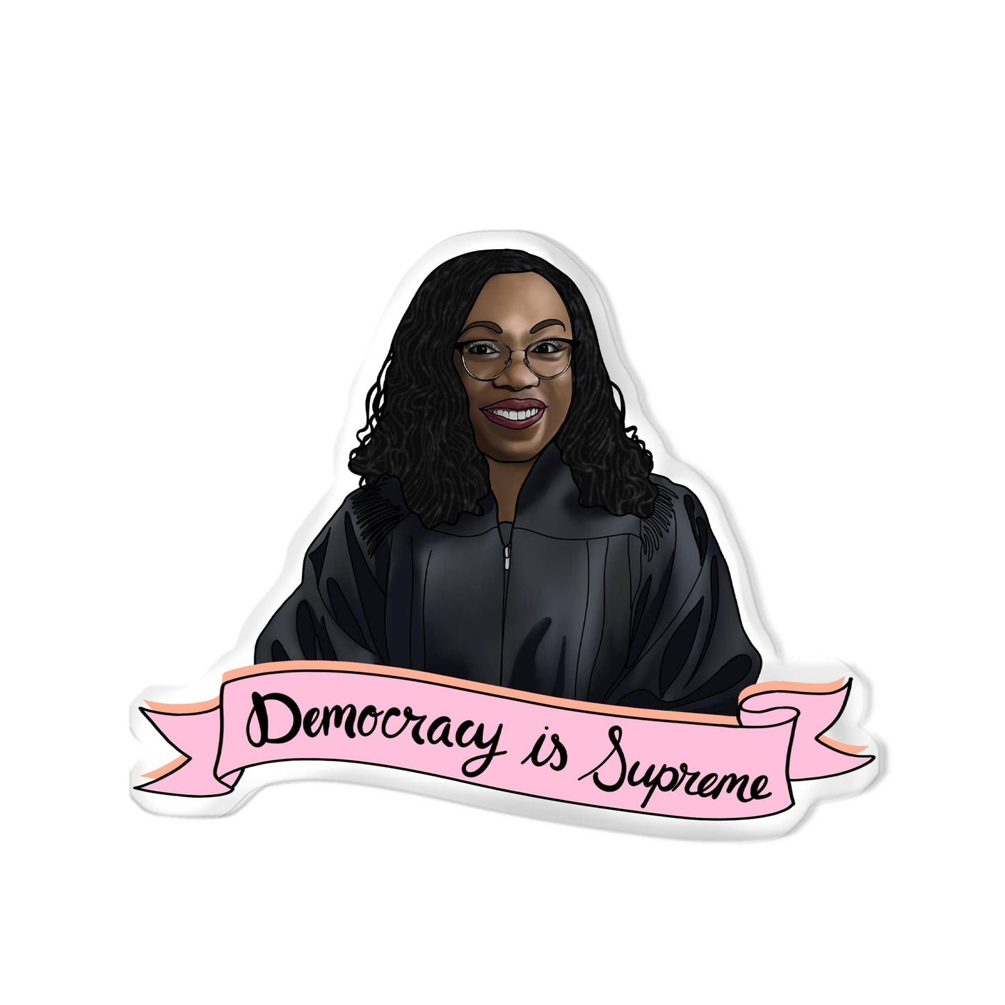 {Drawn Goods} Ketanji Brown Jackson Acrylic Magnet