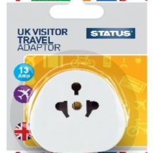 Status Uk Visitor Adaptor 1x1