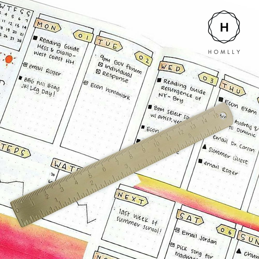 Keii Gold Ruler (15cm)