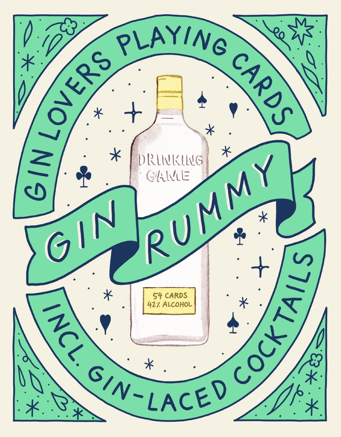 {Chronicle Books} Gin Rummy: Gin Lovers Playing Cards