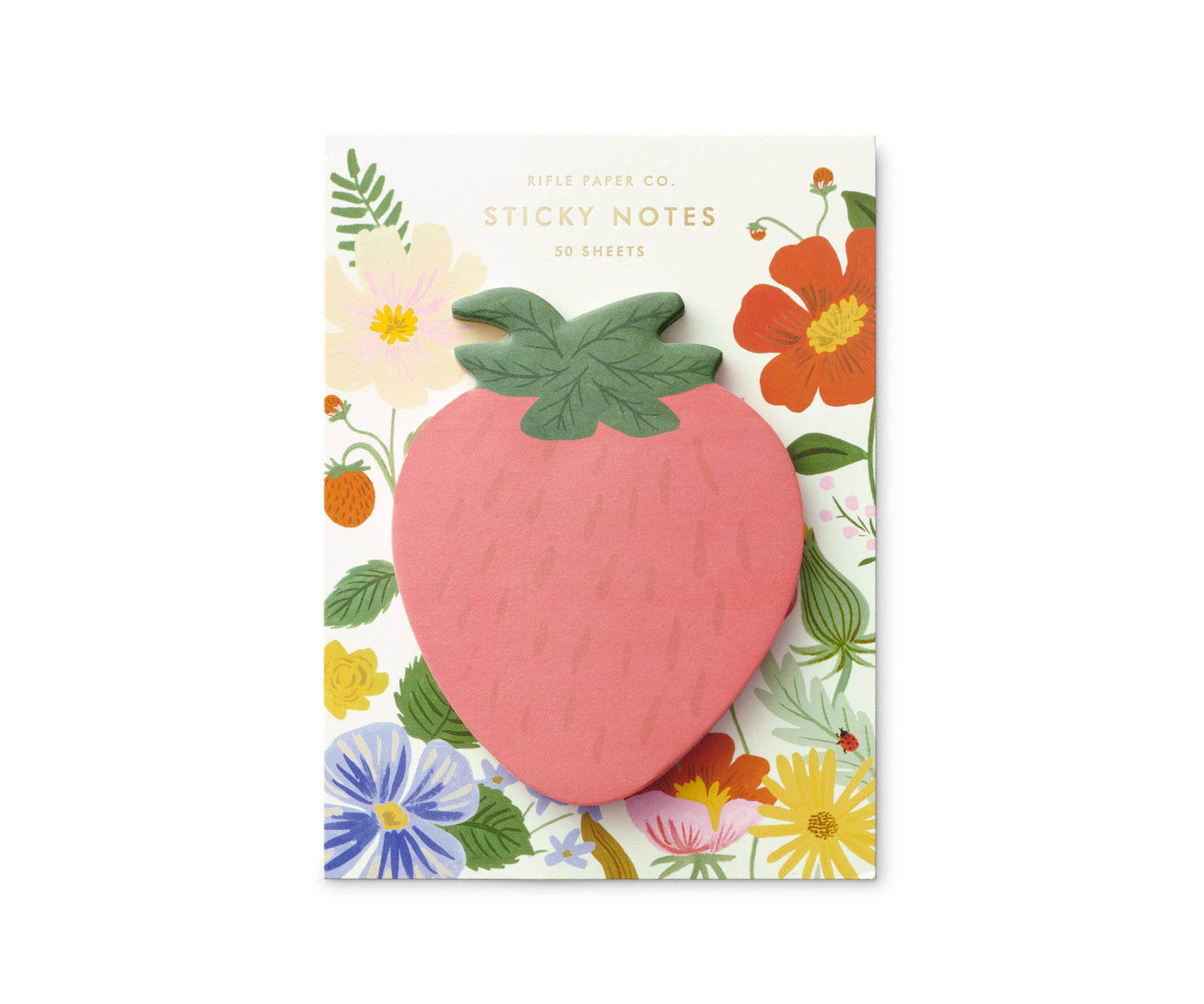 {Rifle Paper Co.} Sticky Notes :: Strawberry