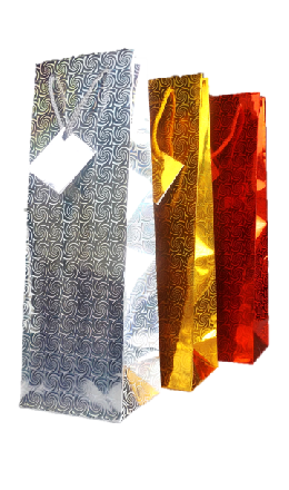 Holographic Bottle Bags 12x12's