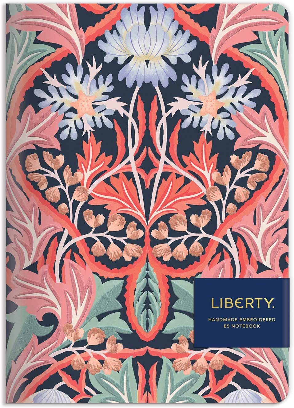 {Chronicle Books} Liberty London Handmade B5 Embroidered Journal : May