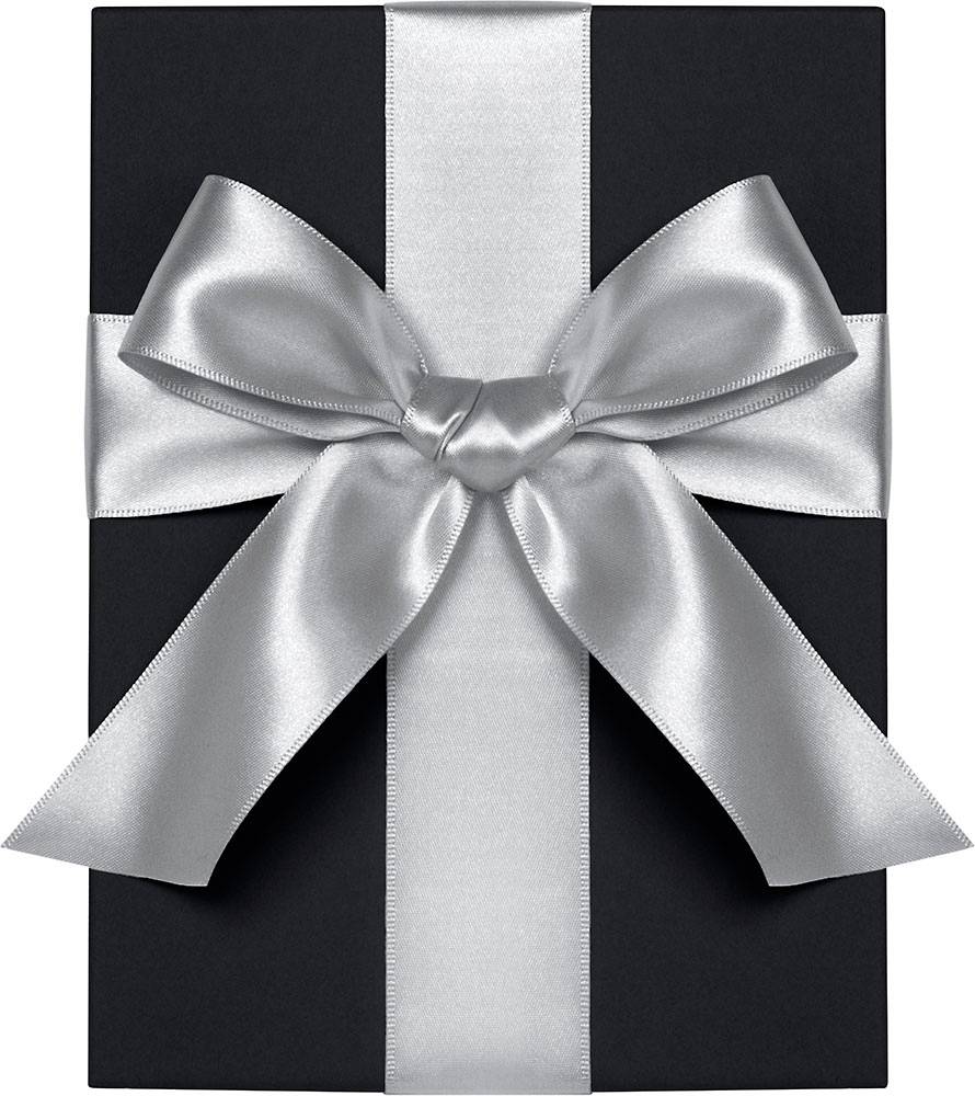 {Waste Not Paper} Satin Ribbon :: 1" Width :: Silver