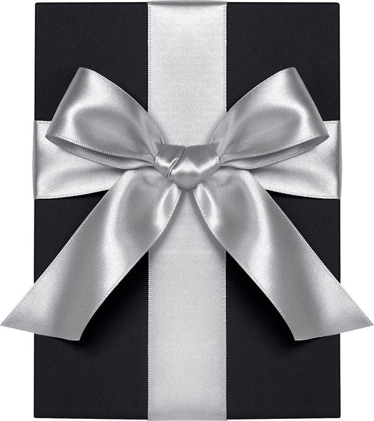 {Waste Not Paper} Satin Ribbon :: 1" Width :: Silver