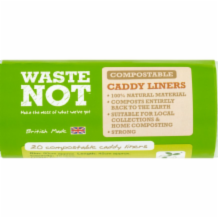 Waste Not Compostable Caddy Liner l 6x20's