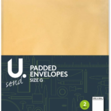 Padded Envelopes Size G 1x2pk
