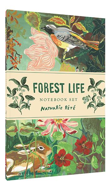 {Chronicle Books} Nathalie Lété Forest Life Notebooks :: Set of 2