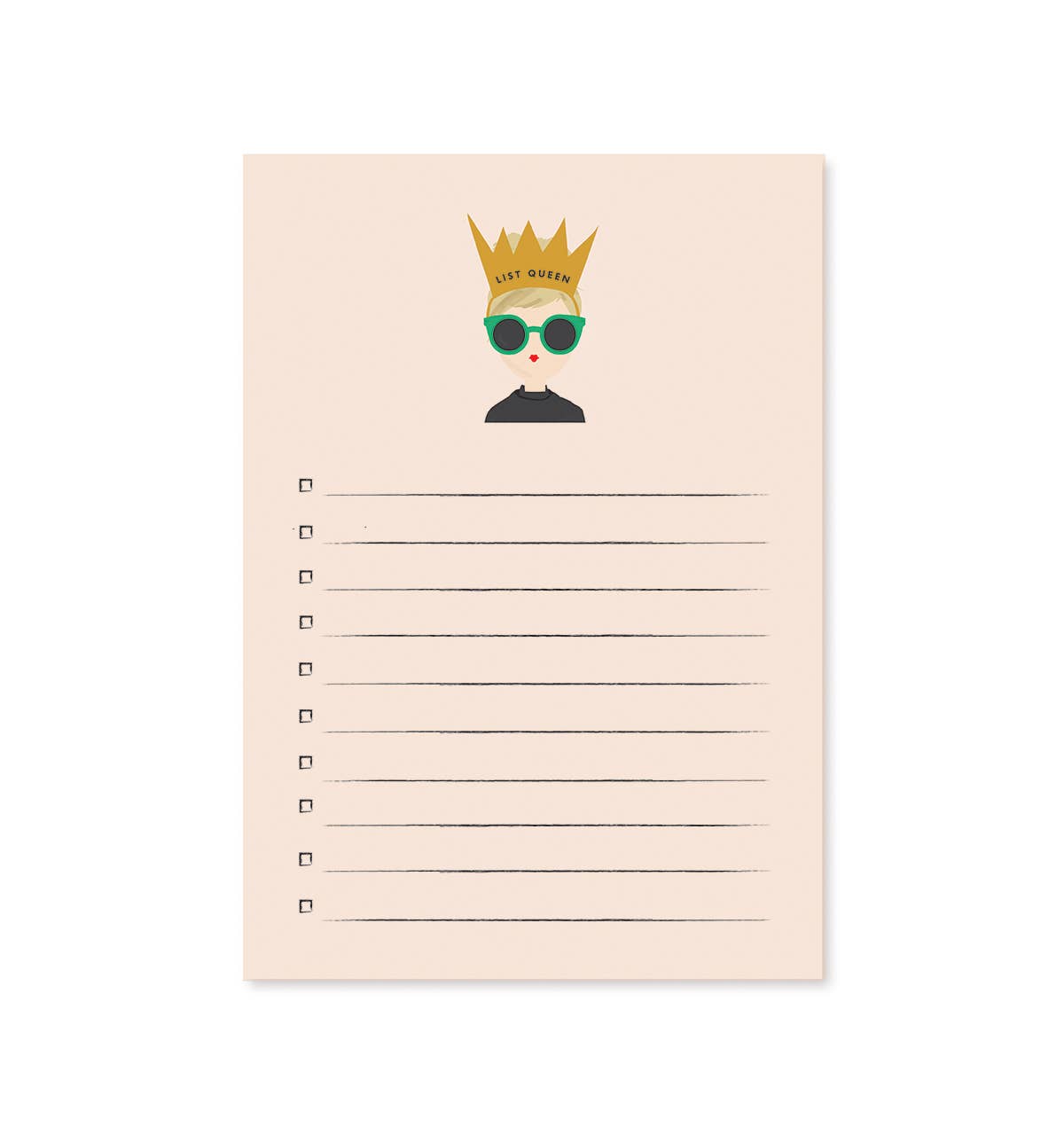 {Ginger P. Designs} List Queen Notepad