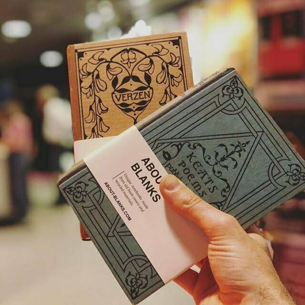 {About-Blanks} Vintage Book with FSC Blank Pages