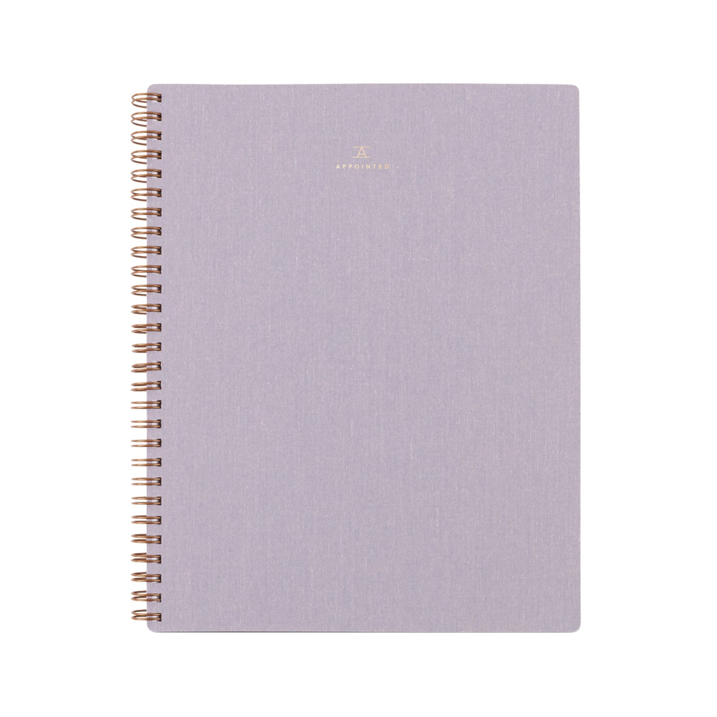 Appointed Lavender Grey Notebook