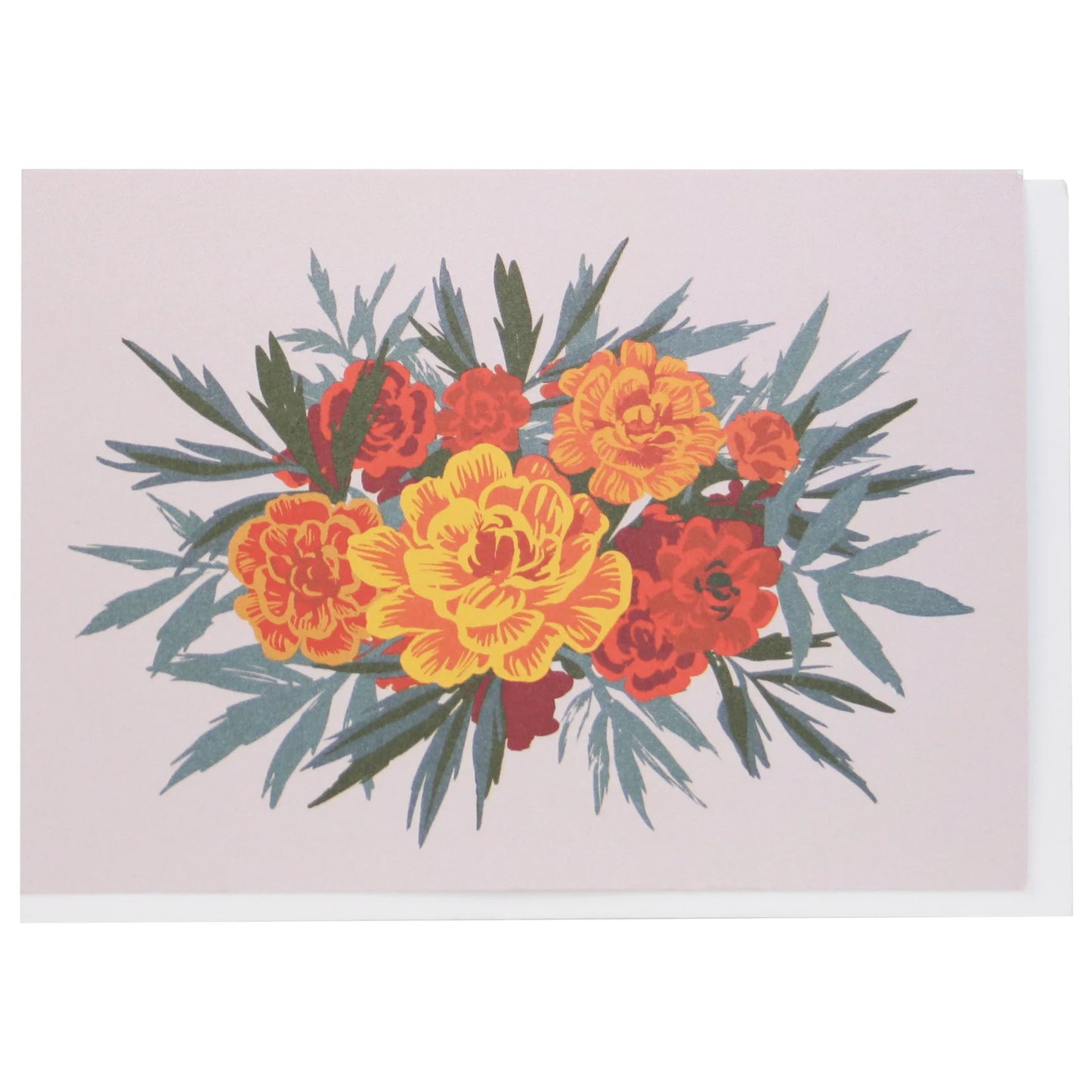 {Smudge Ink} Boxed Notecards :: Marigolds :: Set of 10