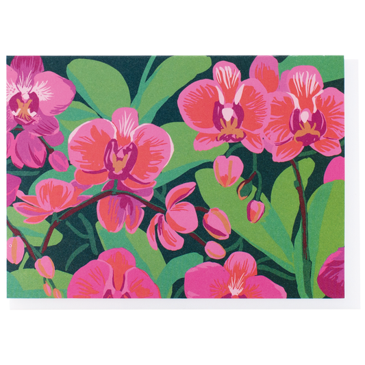 {Smudge Ink} Boxed Notecards :: Orchids :: Set of 10