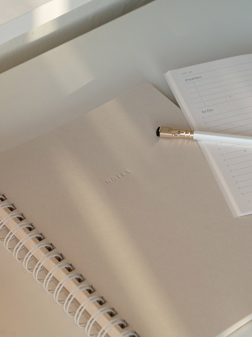 Minimalist Lined Notebook - Wilde House Paper - Berte