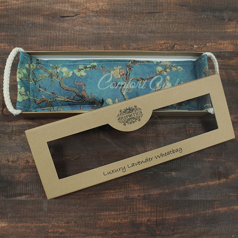 Blossom Luxury Lavender Wheat Bag in Gift Box