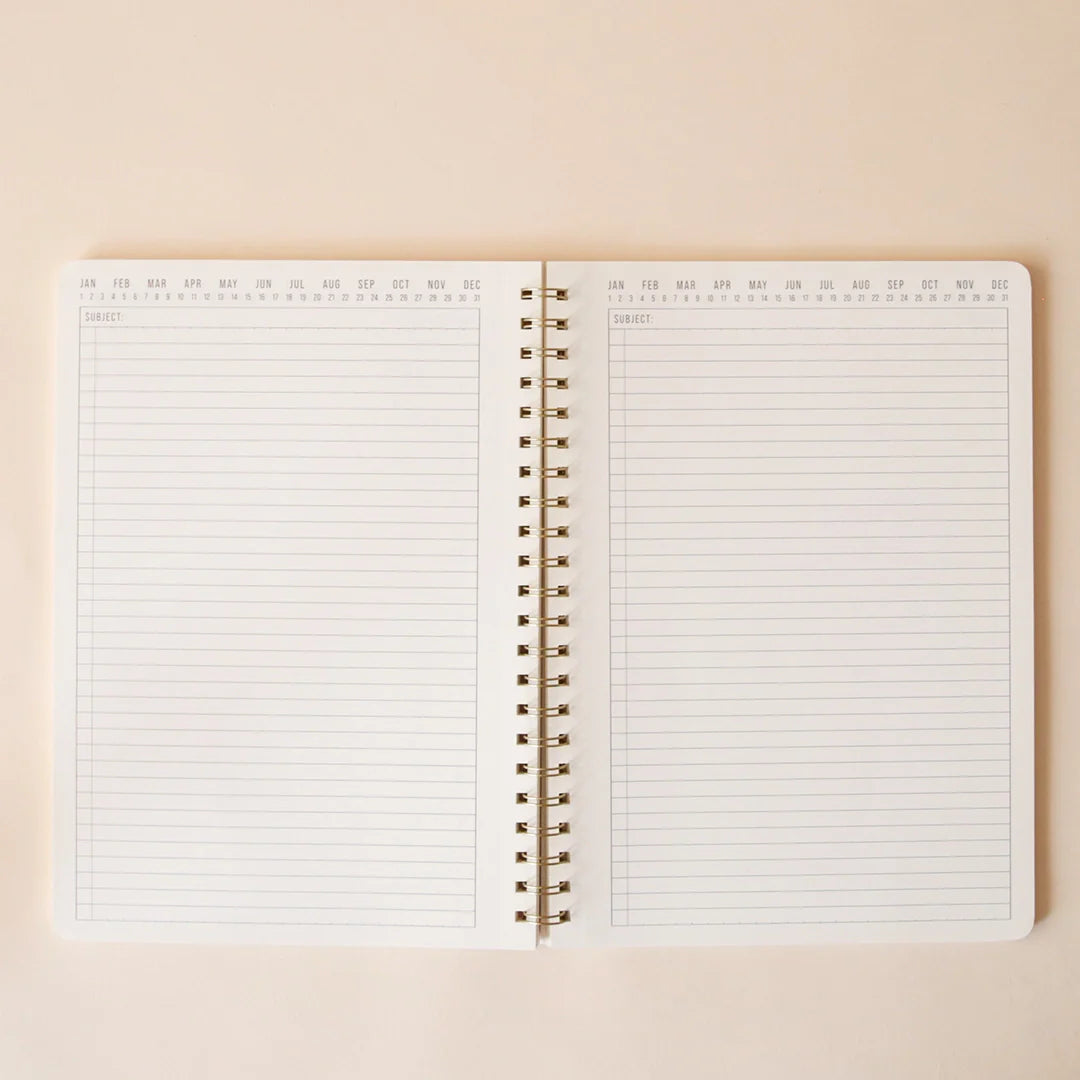Twin Wire Notebook | Lilac