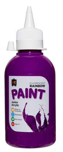 Edvantage - Fluorescent Paints 250ml Purple