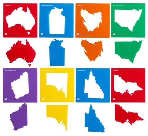 Edvantage - Stencil Sets - Australia & States
