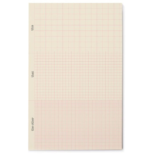 {Snow & Graham} Grid Notepad :: This That & The Other