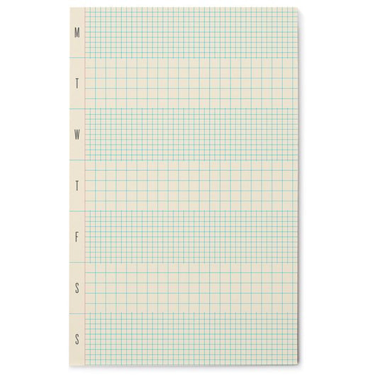{Snow & Graham} Grid Notepad :: Weekly