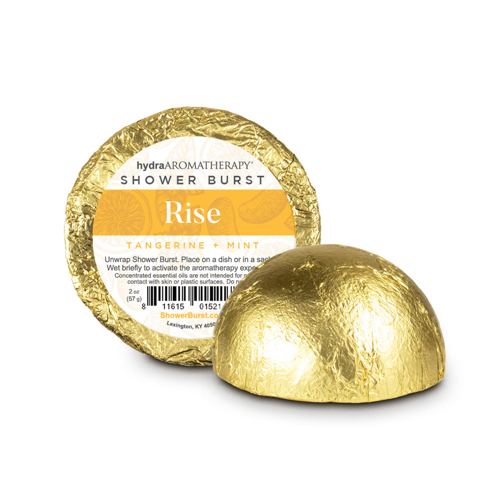 hydraAROMATHERAPY Shower Burst®, Rise, 12 ct