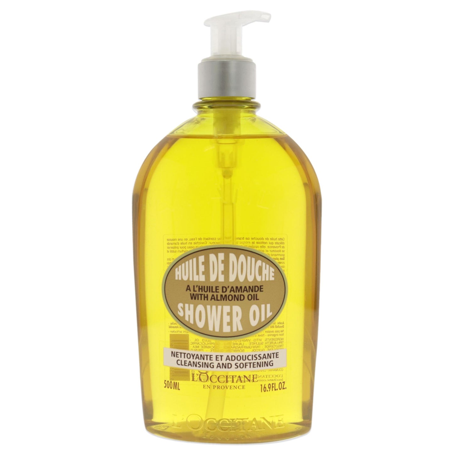 Almond Shower Oil by LOccitane for Unisex 16.9 oz Shower Oil