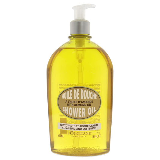 Almond Shower Oil by LOccitane for Unisex 16.9 oz Shower Oil
