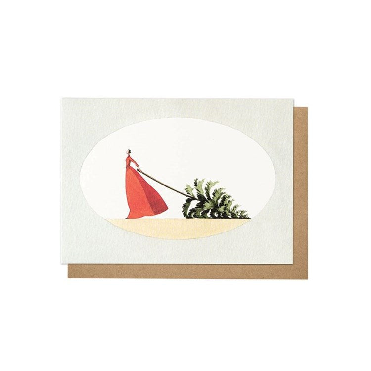 {Hester & Cook} Holiday Notecards :: Mrs. Christmas :: Set of 10