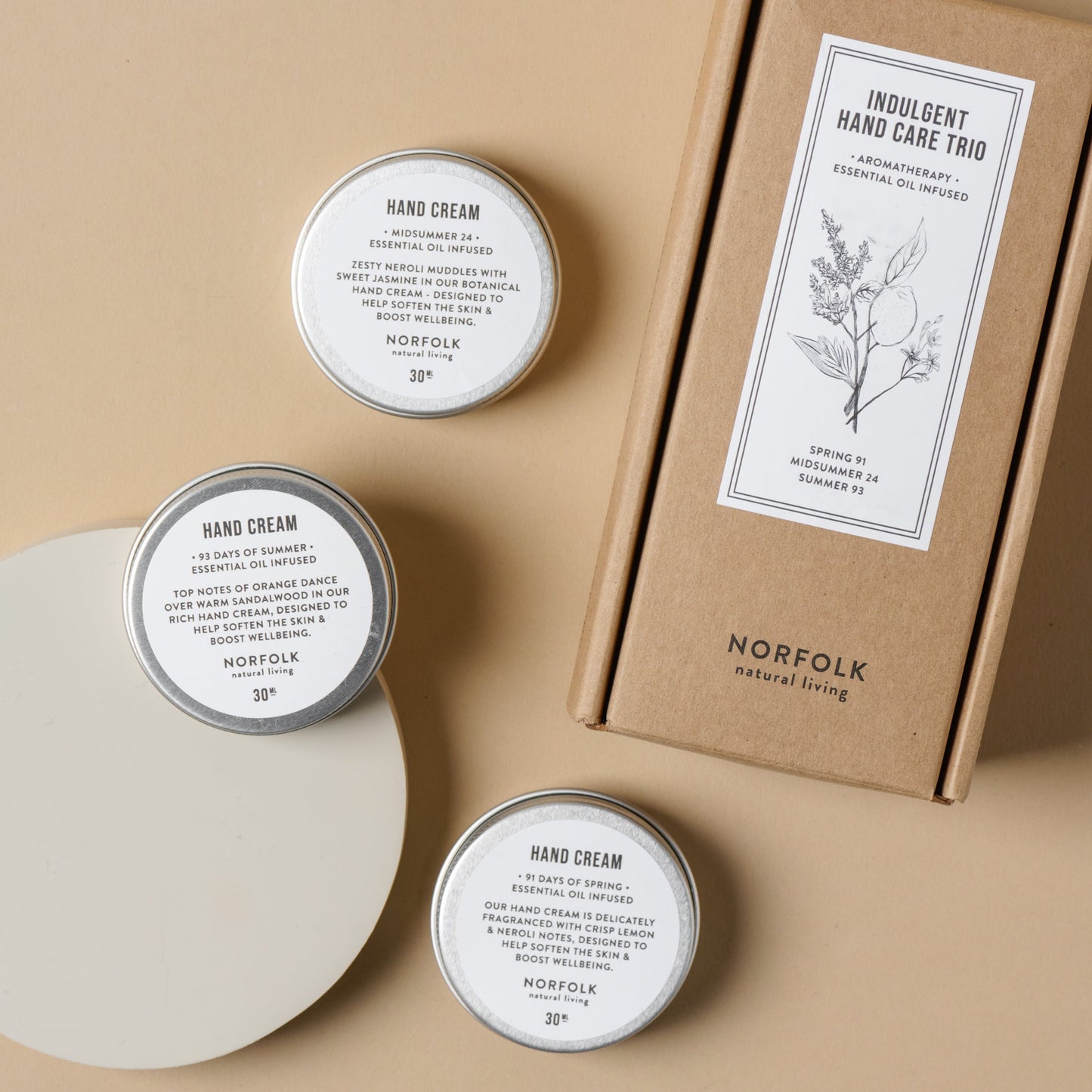 Indulgent Hand Care Trio - Hand care Trio - Spring, MidSummer, Summer