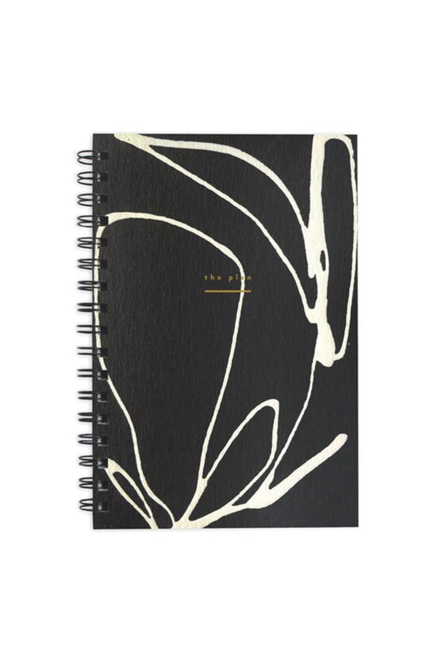 Dark Floral Weekly Jotter