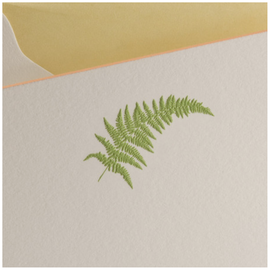 Note Cards - Fern