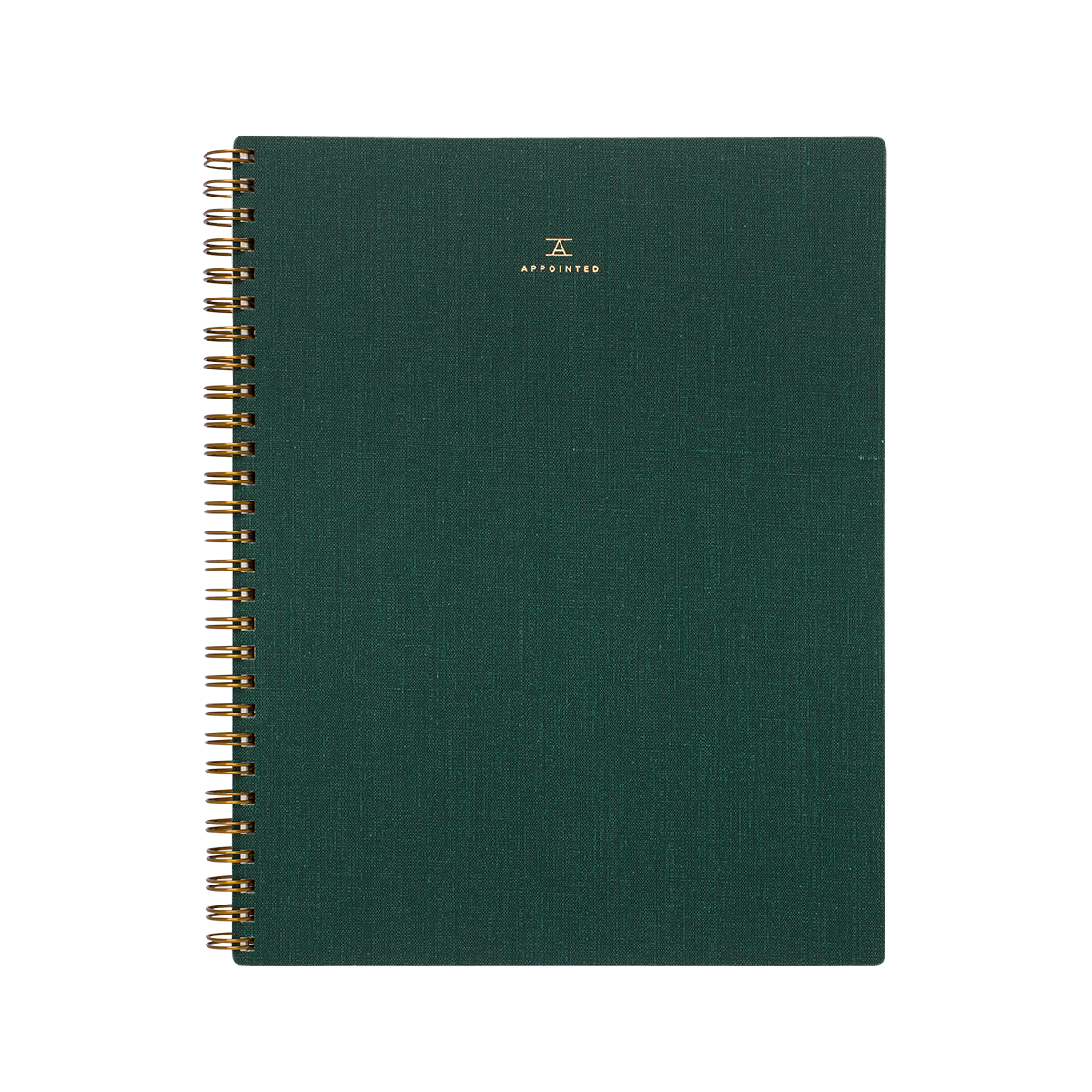 Appointed Hunter Green Notebook