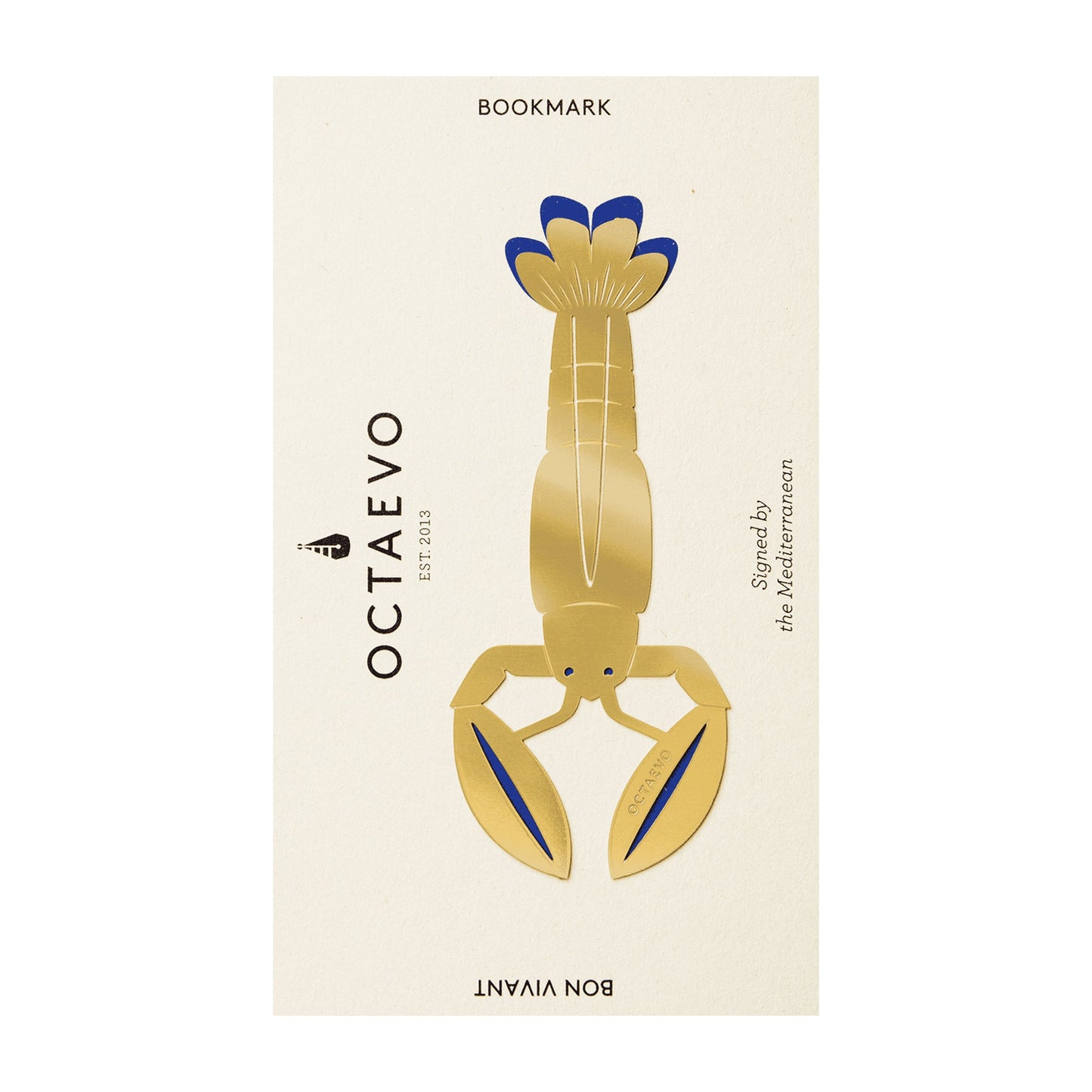 Octaevo Brass Bon Vivant Bookmark