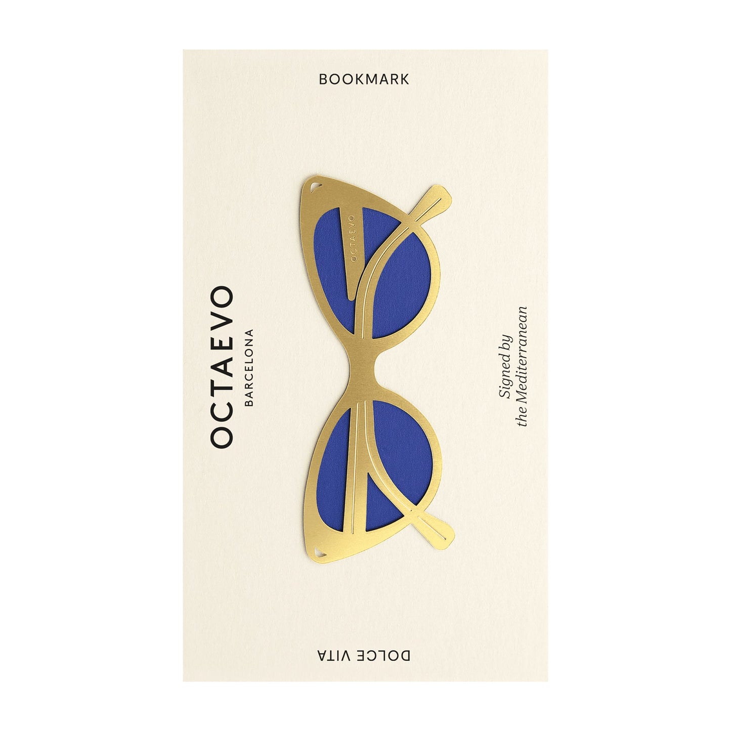 Octaevo Brass Dolce Vita Bookmark