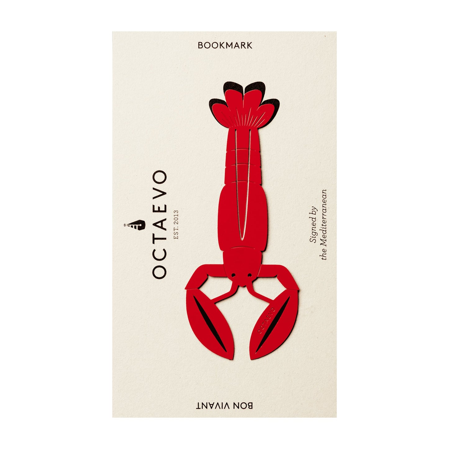 Octaevo Red Bon Vivant Bookmark
