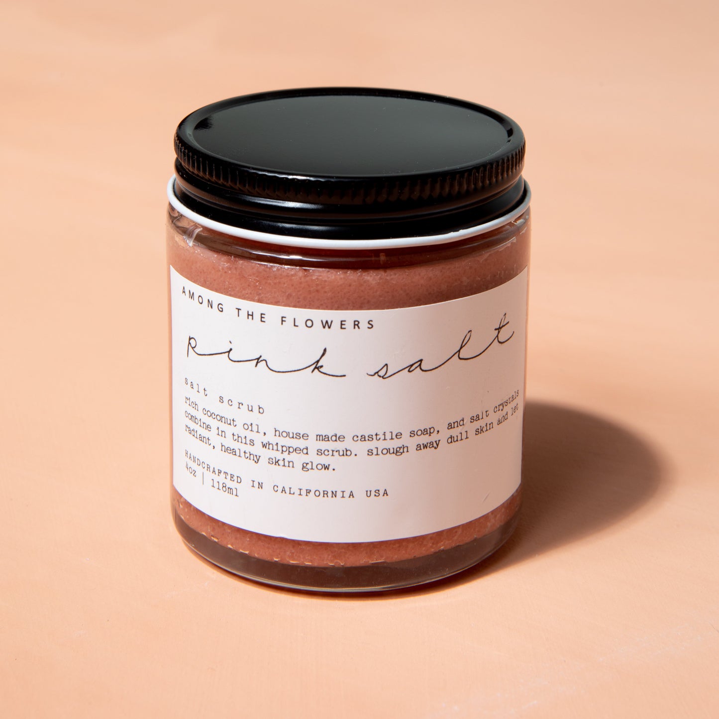 Pink Salt Scrub
