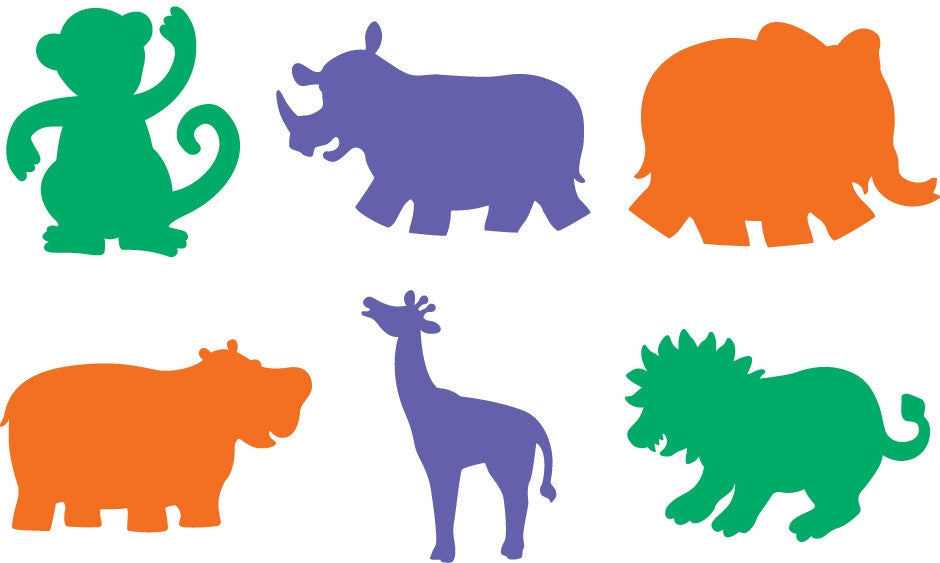 Edvantage - Stencil Sets - Jungle Animals
