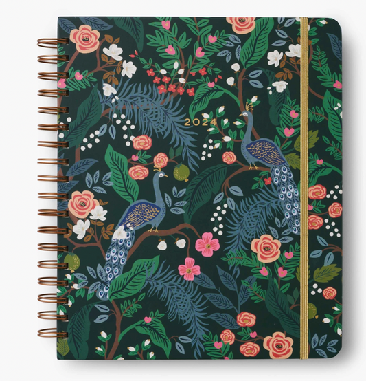 2024 17-Month Hardcover Spiral Planner