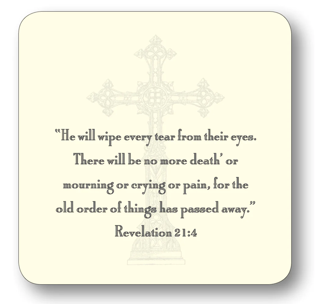 Grief 24 Verse Cards with Easel