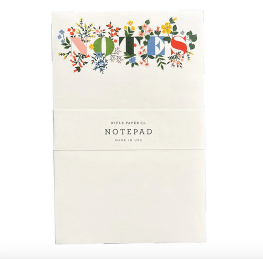 {Rifle Paper Co.} Blank Notepad :: Mayfair