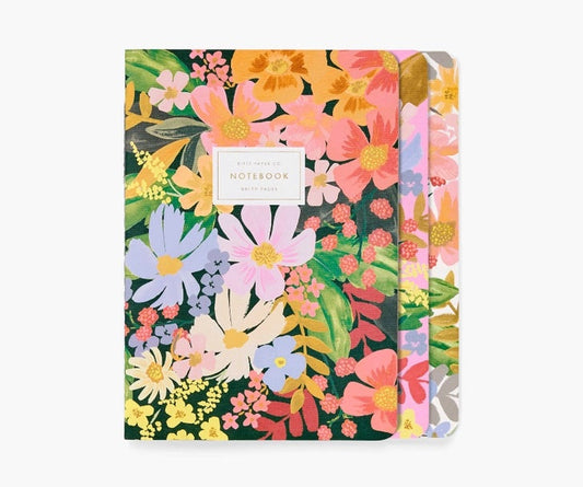 {Rifle Paper Co.} Stitched Notebooks :: Marguerite :: Set of 3